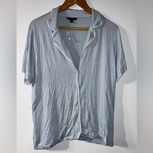 BANANA REPUBLIC Womens Sleepwear Sleep Lounge Pajama Top Size Large L NWT NEW